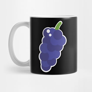 simple grapes Mug